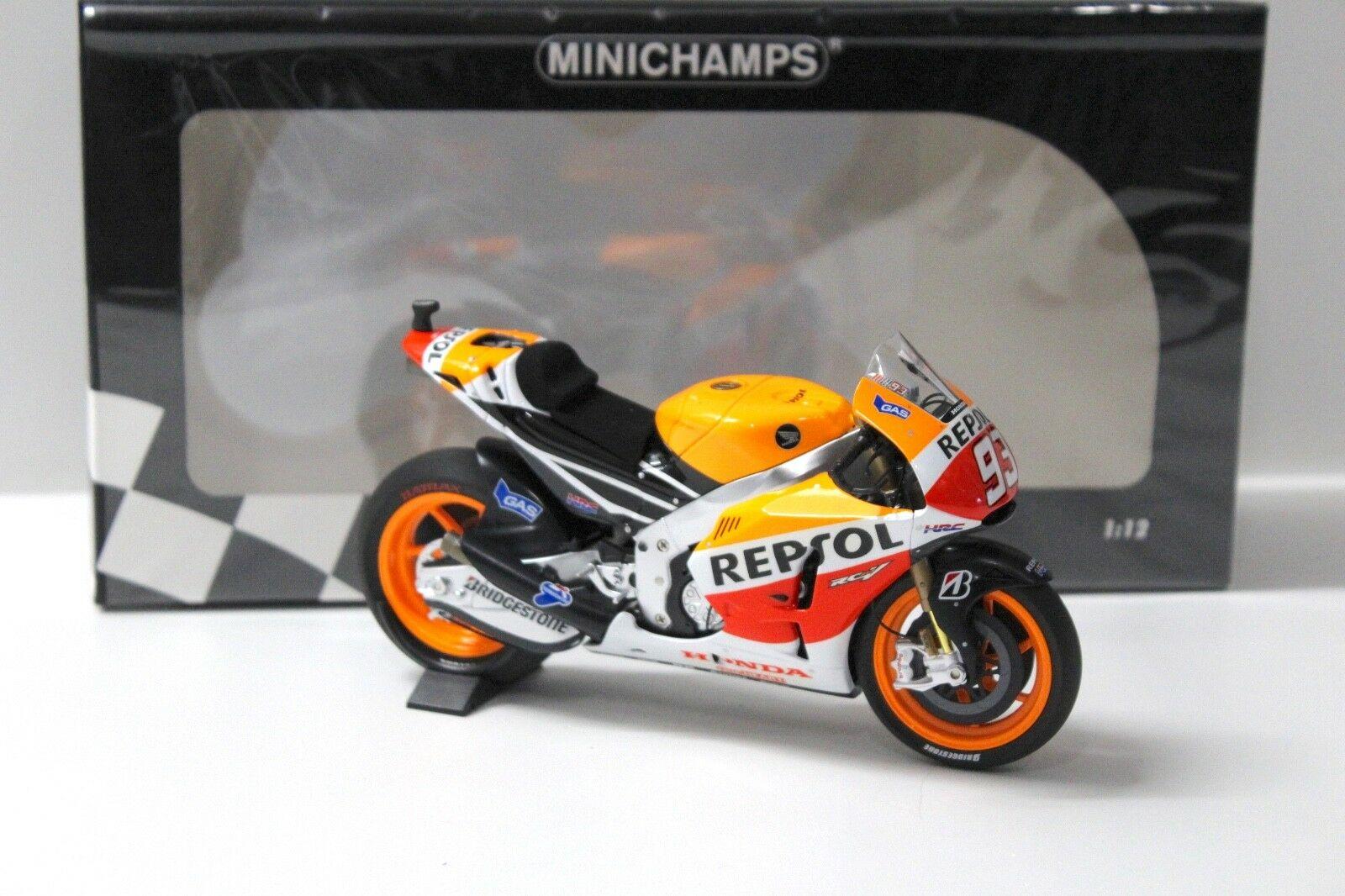 1:12 Minichamps Honda RC213V MotoGP World Champ Marquez 2014