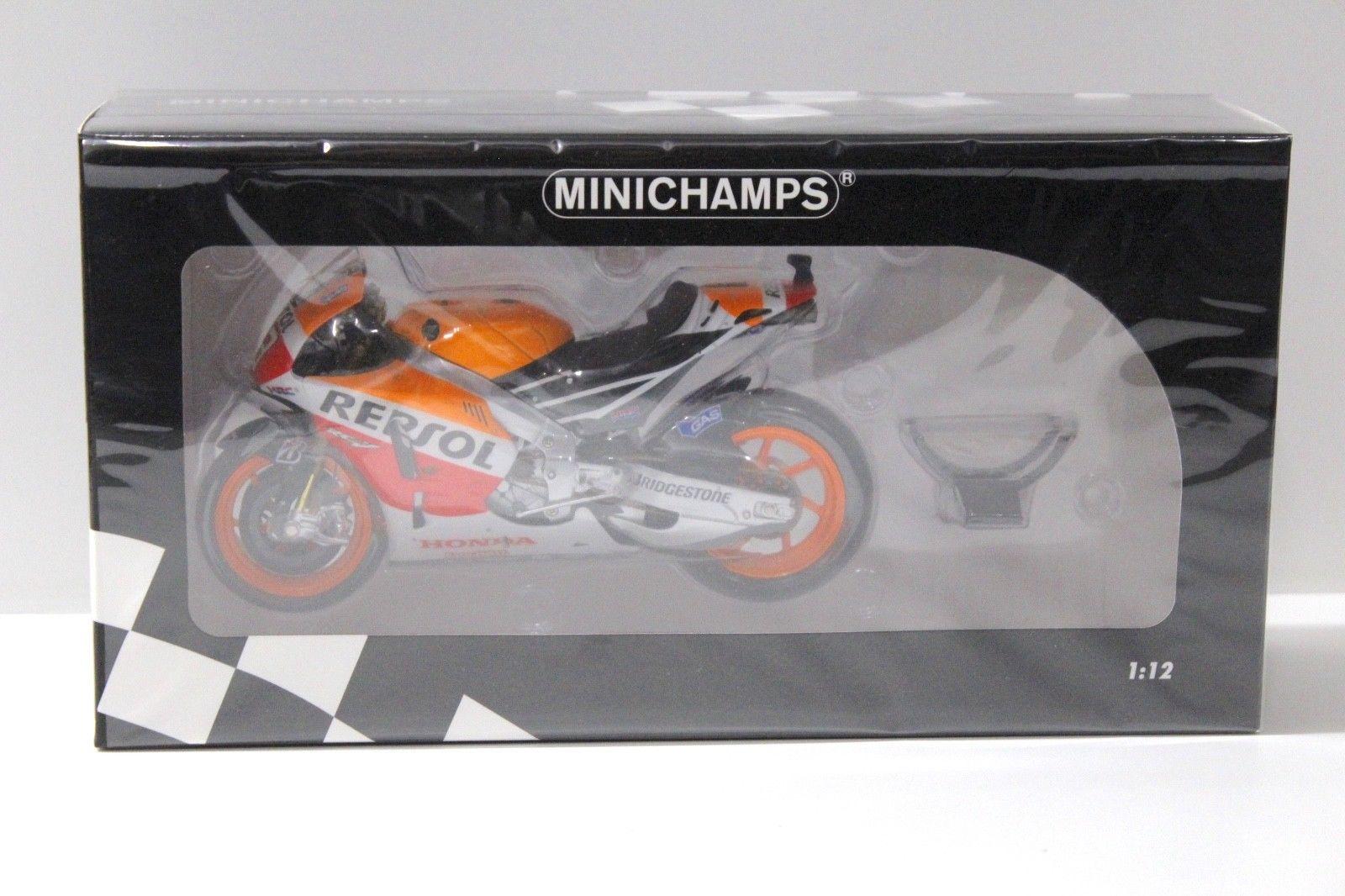 1:12 Minichamps Honda RC213V MotoGP World Champ Marquez 2014