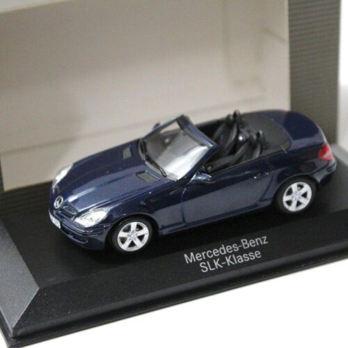 1:43 Minichamps Mercedes SLK dark blue DEALER VERSION