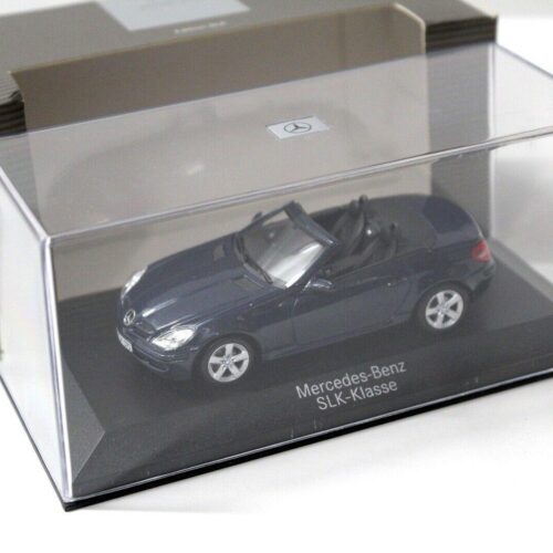 1:43 Minichamps Mercedes SLK dark blue DEALER VERSION