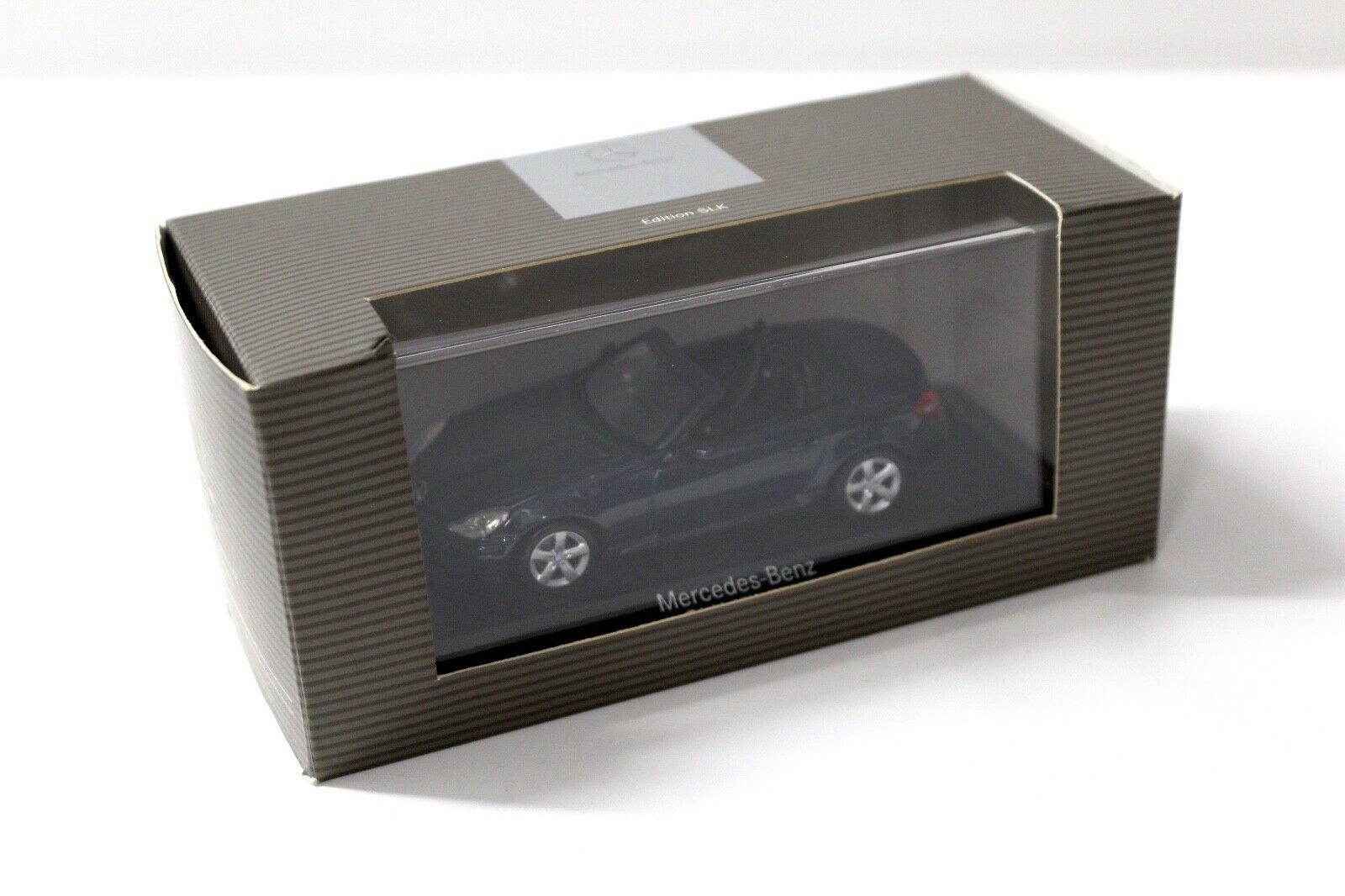 1:43 Minichamps Mercedes SLK dark blue DEALER VERSION