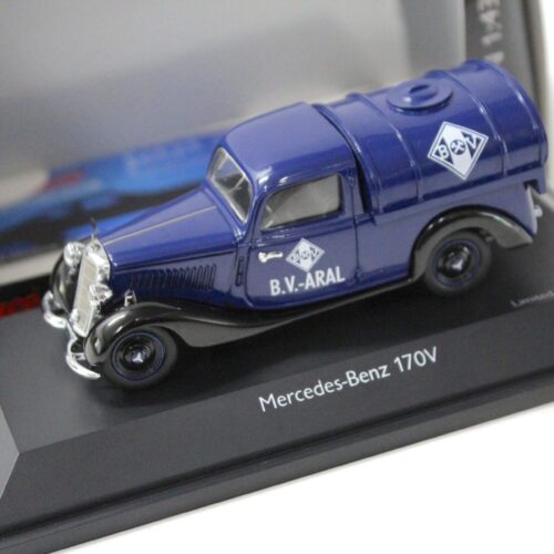 1:43 Schuco Mercedes 170V Tankwagen "ARAL" dark blue