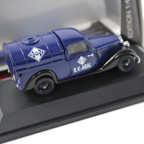 1:43 Schuco Mercedes 170V Tankwagen "ARAL" dark blue