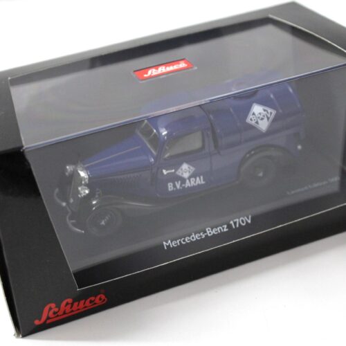1:43 Schuco Mercedes 170V Tankwagen "ARAL" dark blue
