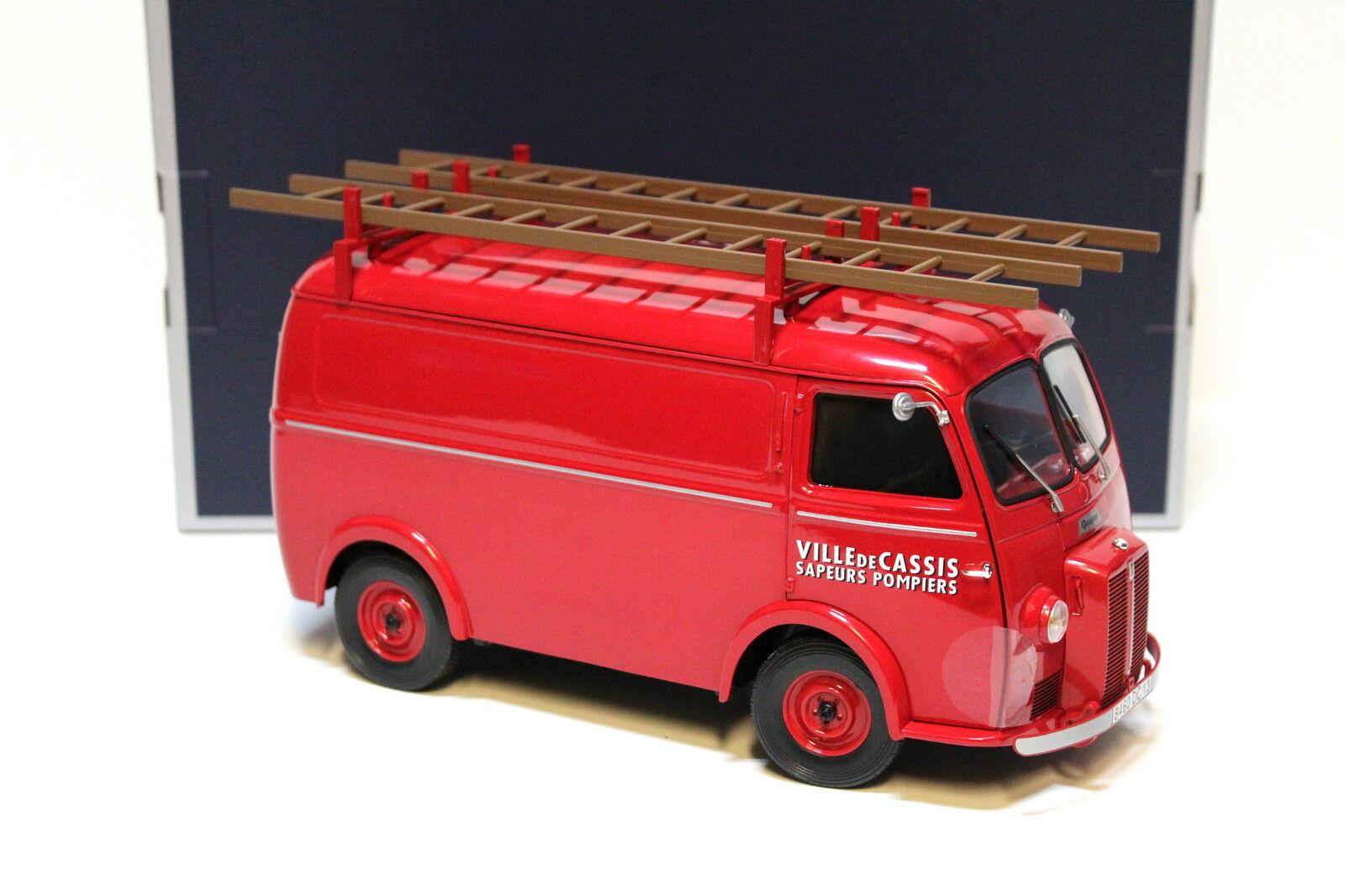 1:18 Norev Peugeot D4A *SAPEURS POMPIERS* red