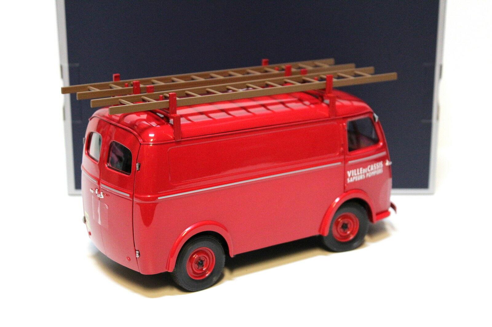 1:18 Norev Peugeot D4A *SAPEURS POMPIERS* red