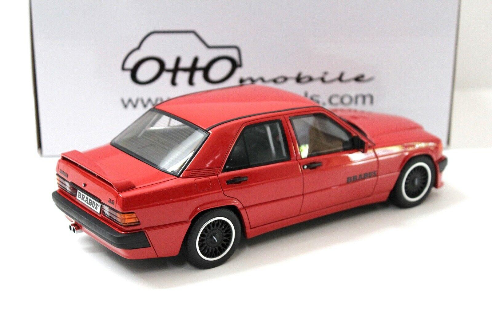 1:18 OTTO mobile OT674 Mercedes Brabus 190E 3.6S W201 red 1989