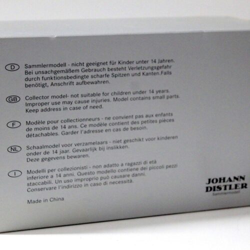 1:18 Distler Mercedes 35 hp 1901 white DEALER VERSION