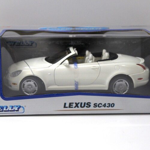 1:18 Welly Lexus SC430 Convertible pearl white