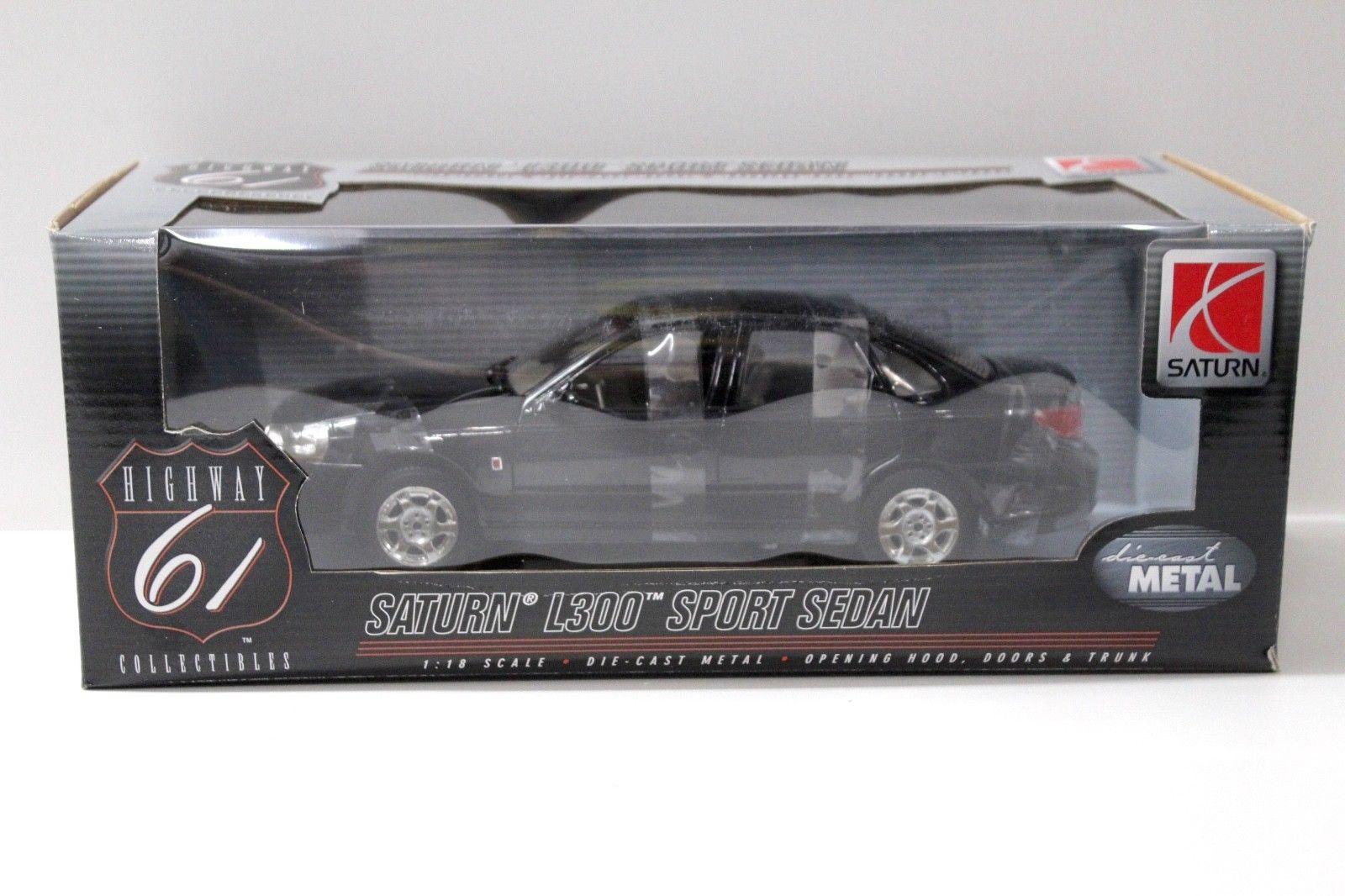 1:18 Highway 61 Saturn L300 Sport Sedan black