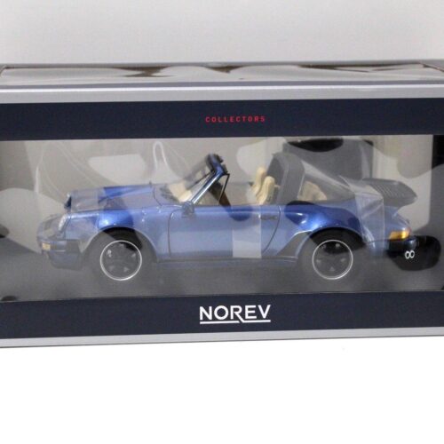 1:18 Norev Porsche 911 Turbo Targa 3.3 blue 1987