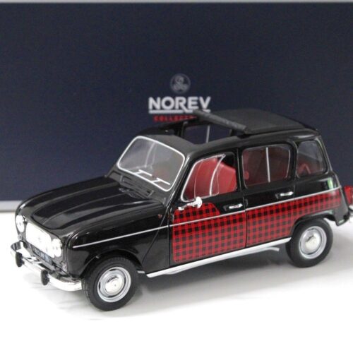 1:18 Norev Renault 4 Parisienne 1964 black/ red