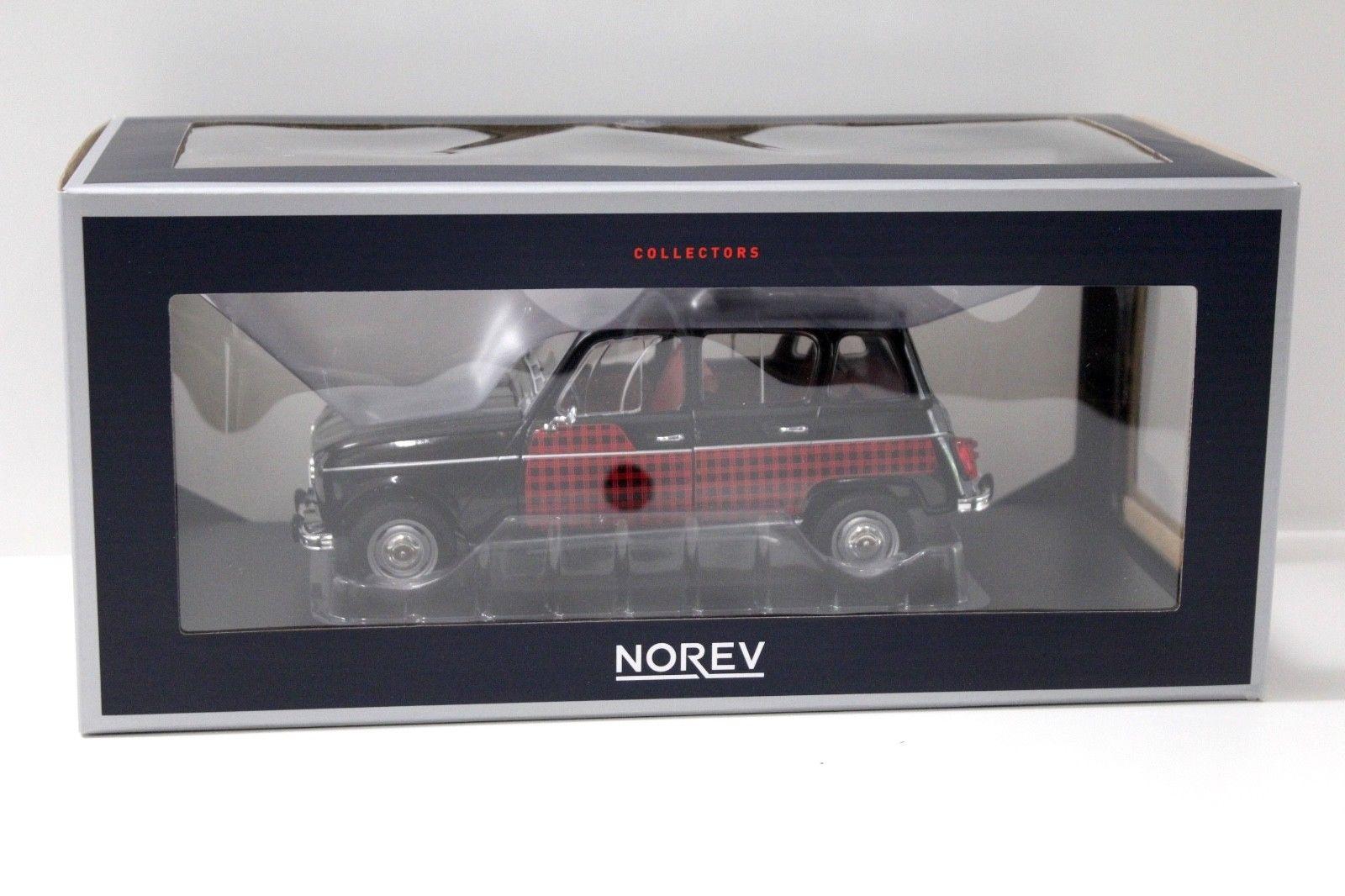 1:18 Norev Renault 4 Parisienne 1964 black/ red