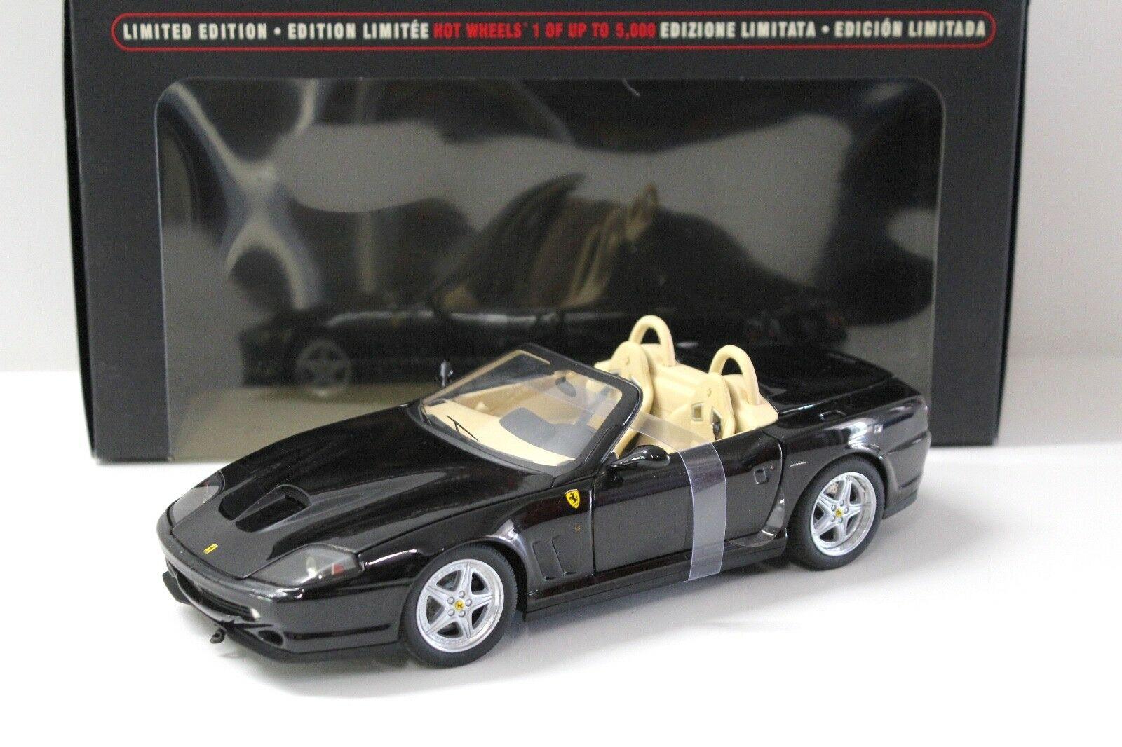 1:18 Hot Wheels Elite Ferrari 550 Barchetta Pininfarina black