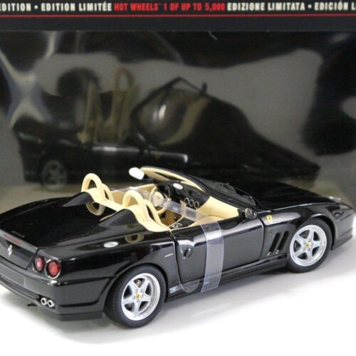 1:18 Hot Wheels Elite Ferrari 550 Barchetta Pininfarina black