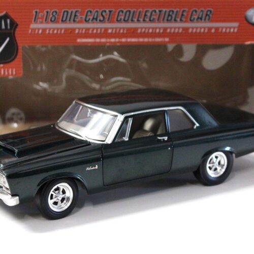 1:18 Highway61 Plymouth Belvedere 1965 mystic green
