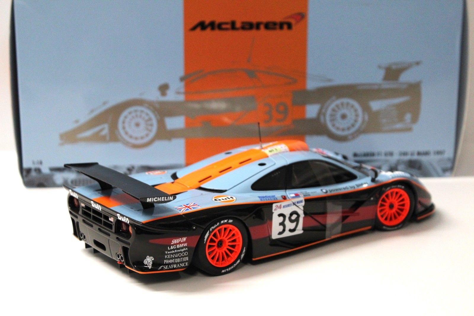 1:18 Minichamps McLaren F1 GTR Long Tail LM Gulf Racing #39