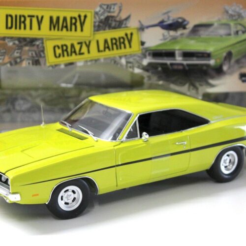 1:18 Auto World 1969 Dodge Charger R/T "CRAZY LARRY" green