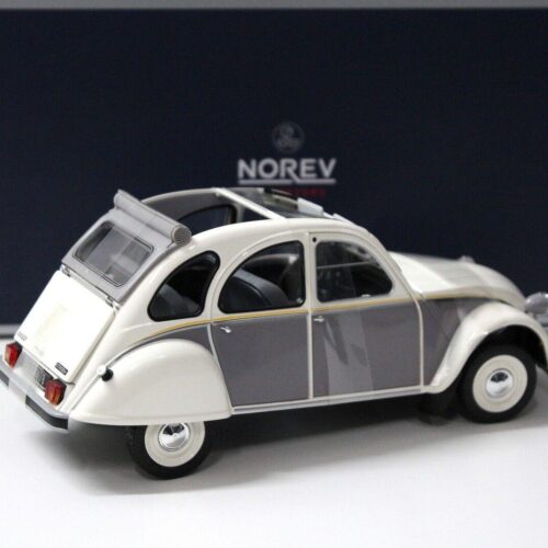 1:18 Norev Citroen 2CV "DOLLY" grey/ white 1985
