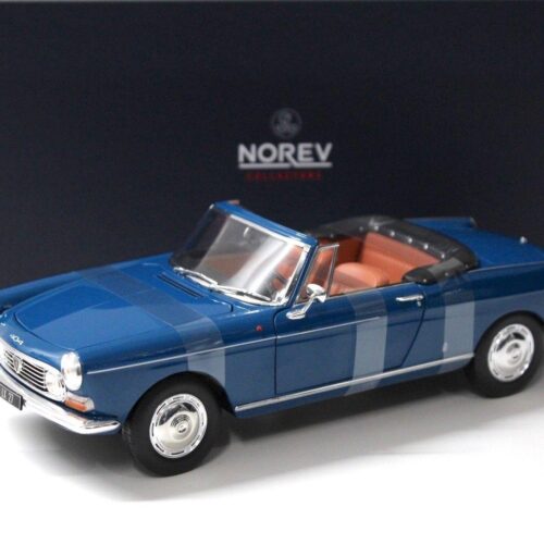 1:18 Norev Peugeot 404 Cabriolet 1967 mendoza blue