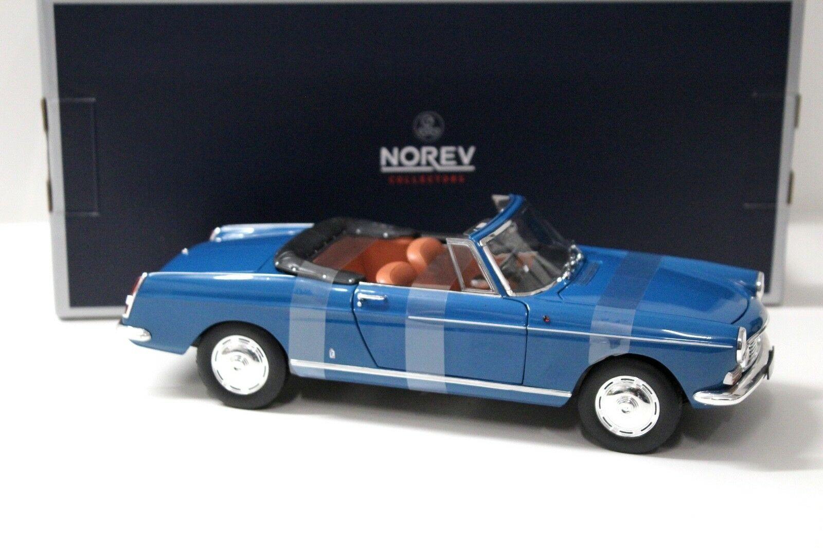 1:18 Norev Peugeot 404 Cabriolet 1967 mendoza blue