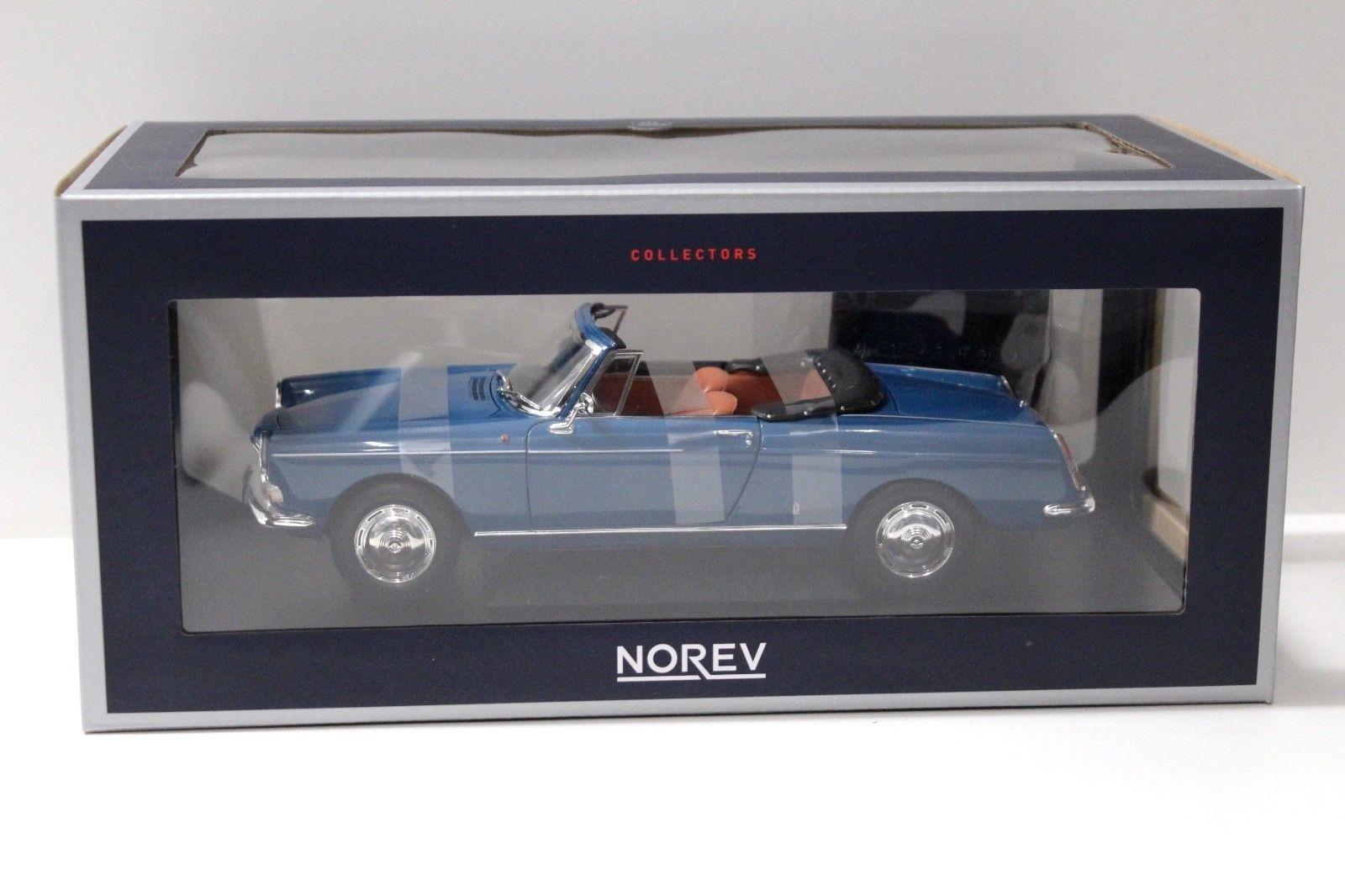 1:18 Norev Peugeot 404 Cabriolet 1967 mendoza blue