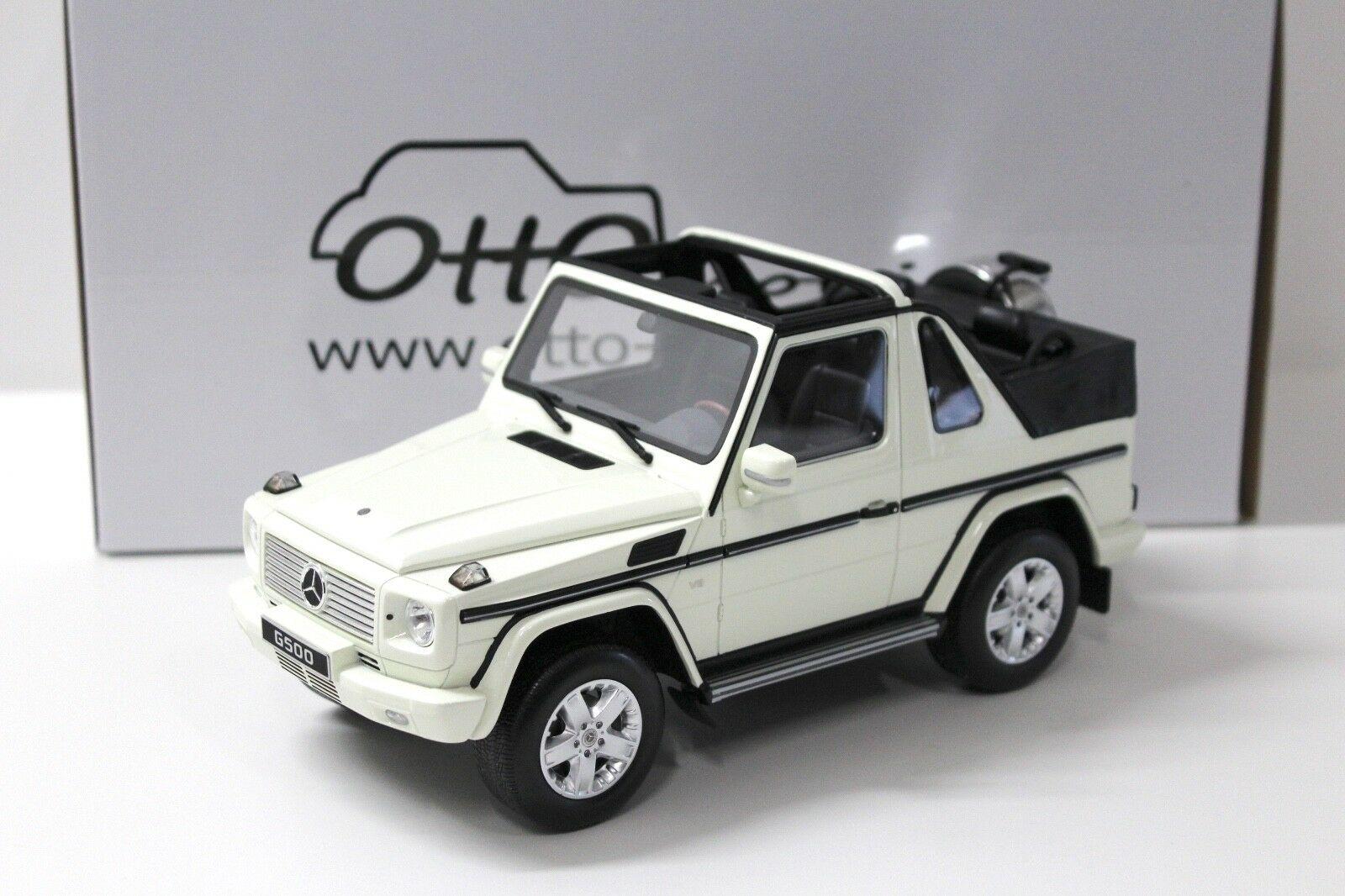1:18 OTTO mobile OT275 Mercedes G-Klasse G500 Convertible white