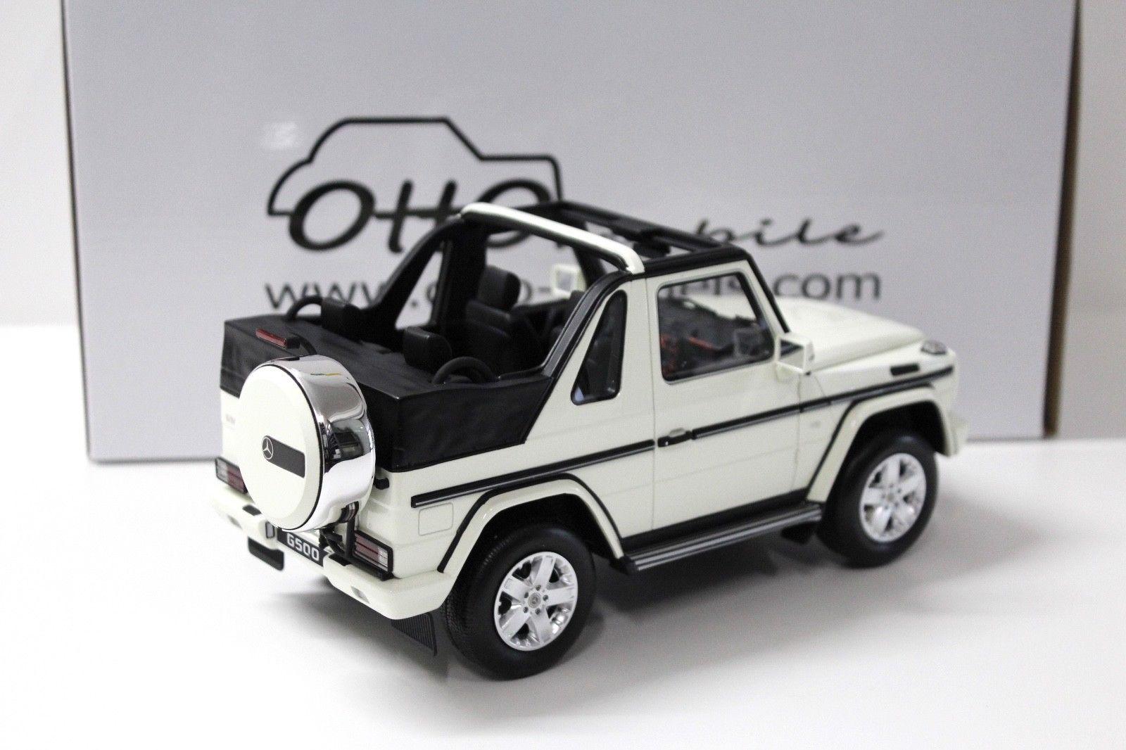 1:18 OTTO mobile OT275 Mercedes G-Klasse G500 Convertible white