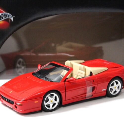 1:18 Hot Wheels Ferrari F355 Spider red
