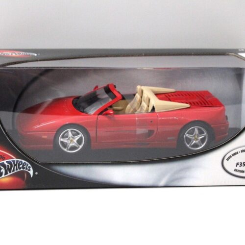 1:18 Hot Wheels Ferrari F355 Spider red