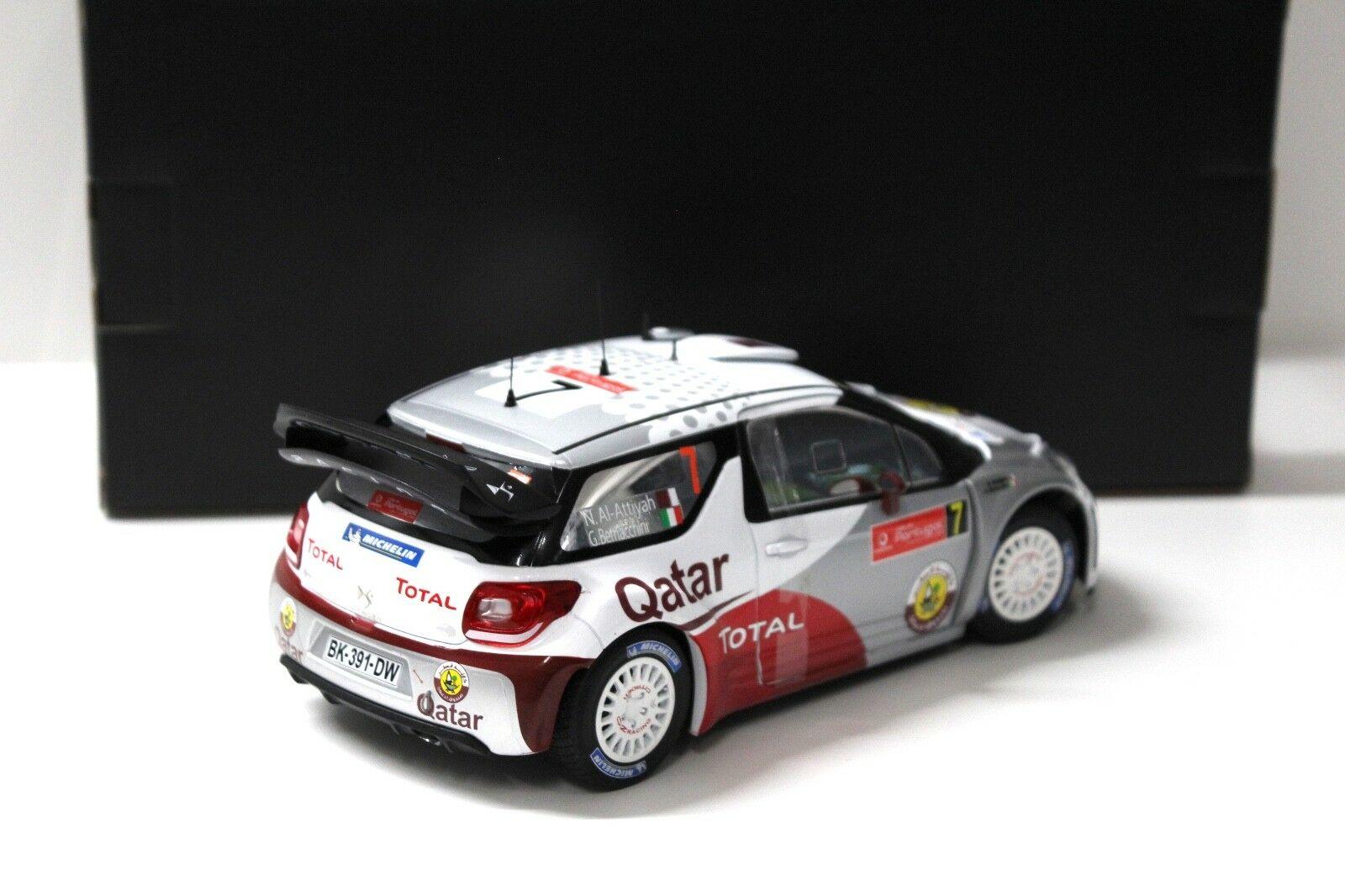 1:18 Norev Citroen DS3 WRC Rally Portugal 2012 #7 Qatar