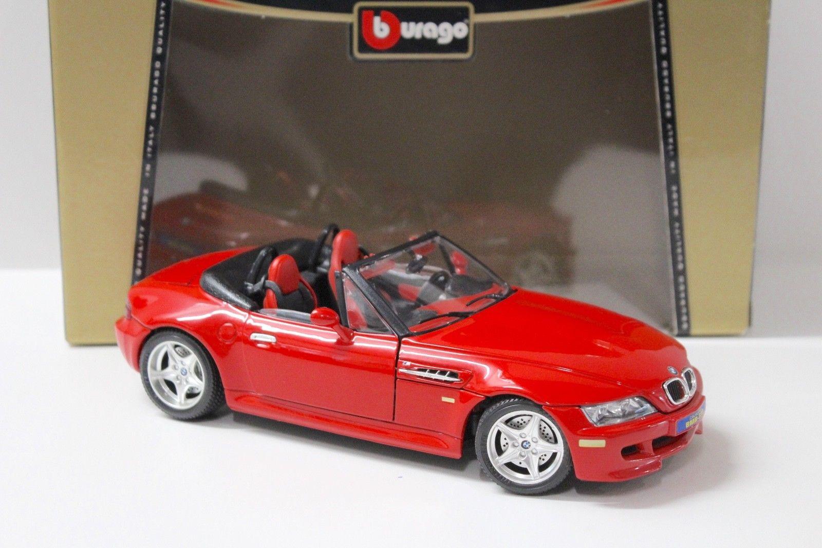 1:18 Bburago BMW Z3 M Roadster 1996 red