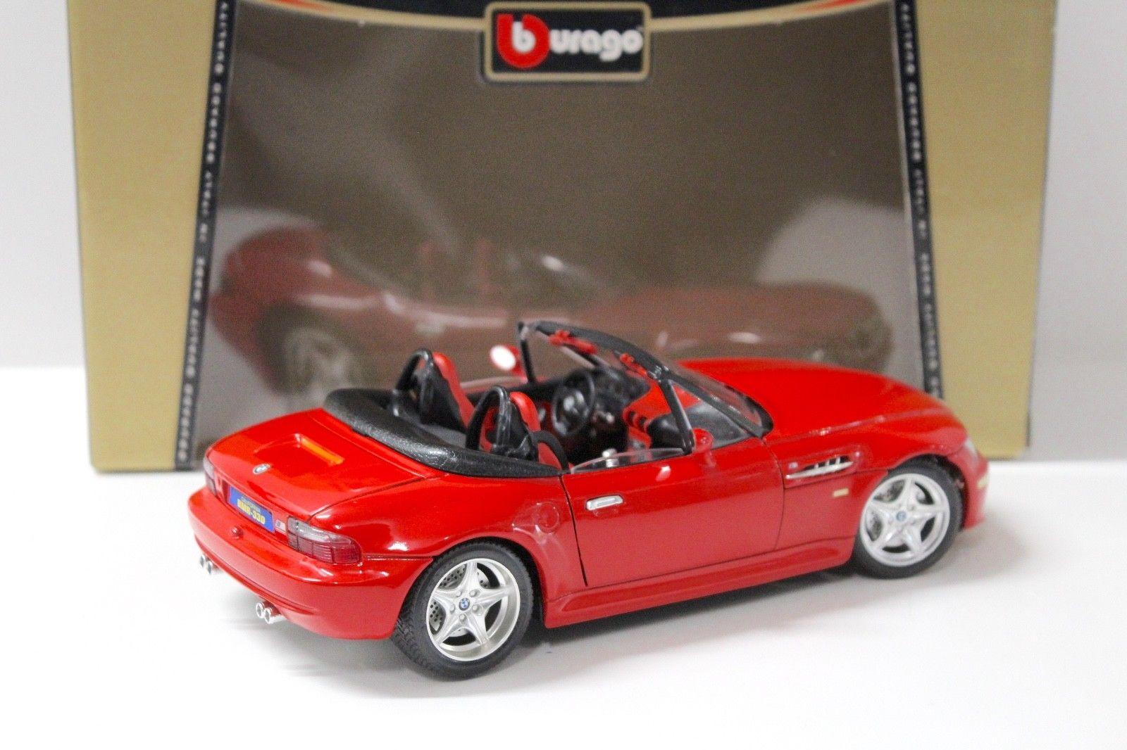 1:18 Bburago BMW Z3 M Roadster 1996 red