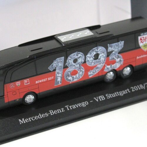 1:87 Rietze Mercedes Travego Team Bus VFB Stuttgart 2018/2019 DEALER VERSION