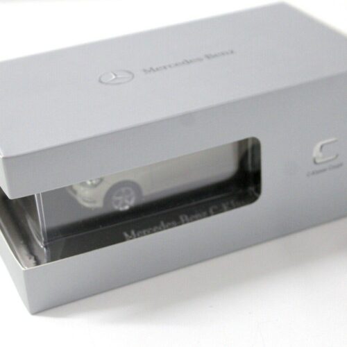 1:43 Norev Mercedes C-Klasse Coupe white DEALER VERSION