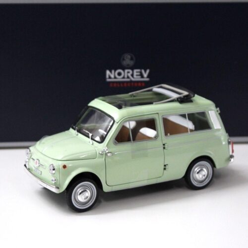 1:18 Norev Fiat 500 Giardiniera 1962 light green