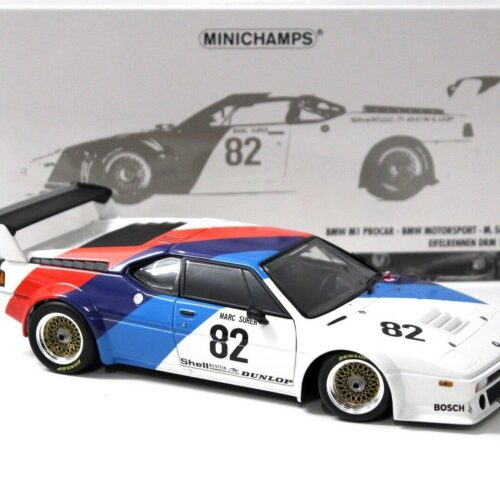 1:18 Minichamps BMW M1 PROCAR M.Surer DRM 1979 #82 white
