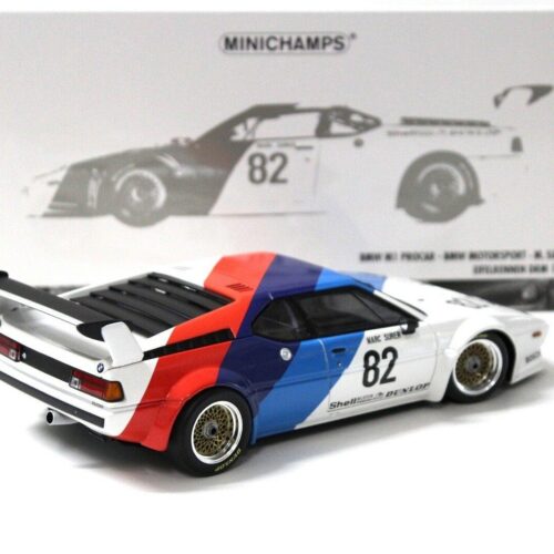 1:18 Minichamps BMW M1 PROCAR M.Surer DRM 1979 #82 white