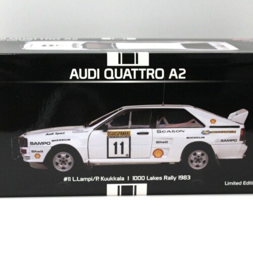 1:18 Sun Star Audi Quattro A2 Lakes Rally 1983 #11 white