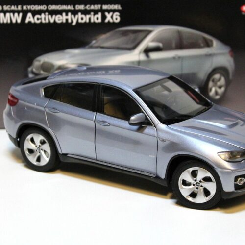 1:18 Kyosho BMW X6 Active Hybrid silver-blue