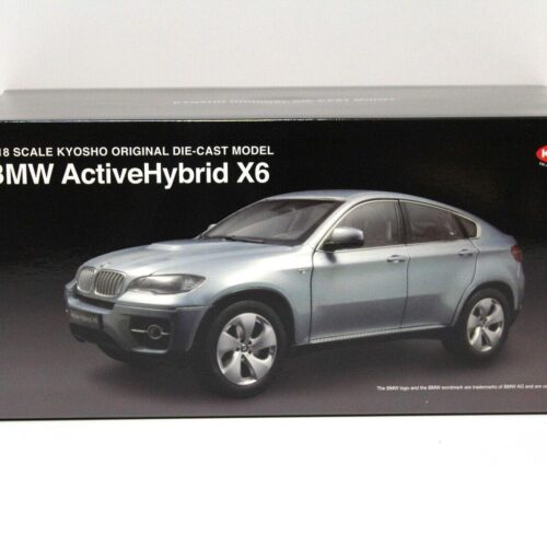 1:18 Kyosho BMW X6 Active Hybrid silver-blue