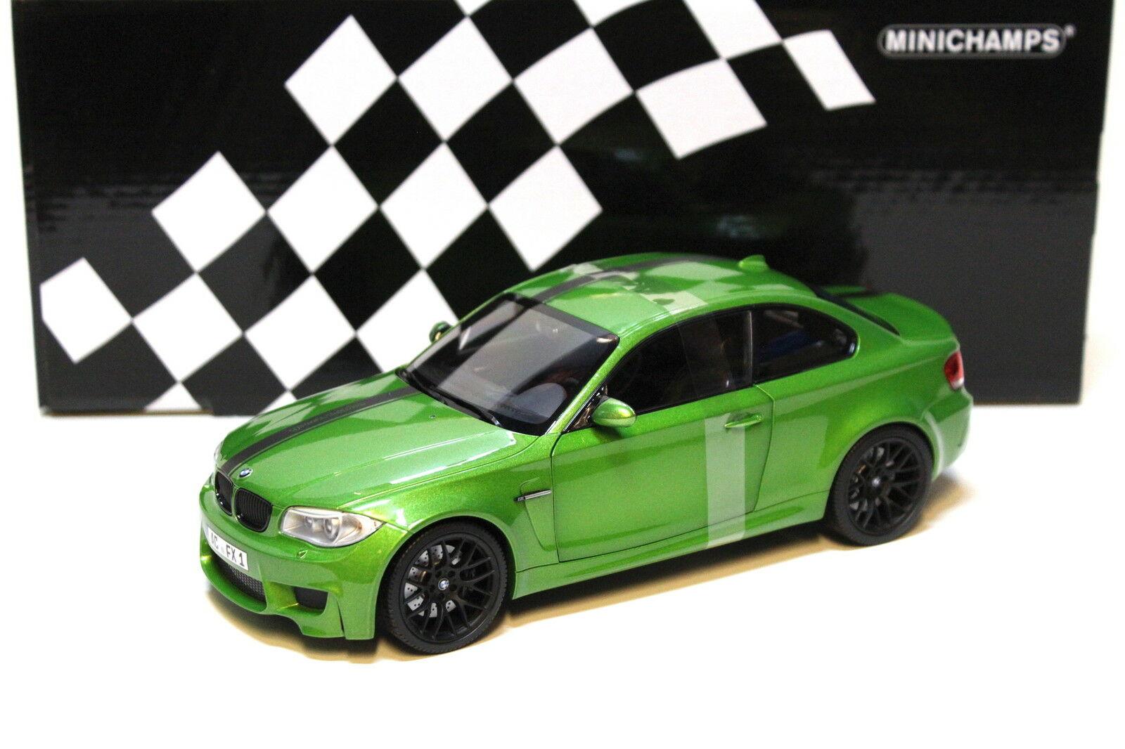 1:18 Minichamps BMW 1er M Coupe 2011 green