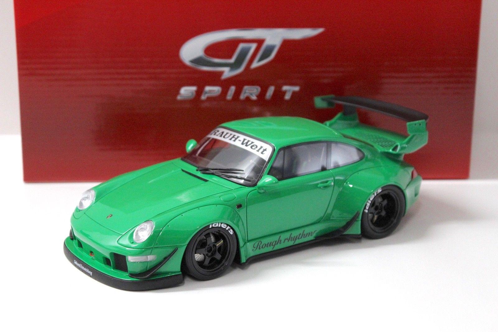 1:18 GT Spirit GT074 Porsche 993 RWB "RAUH-Welt" green