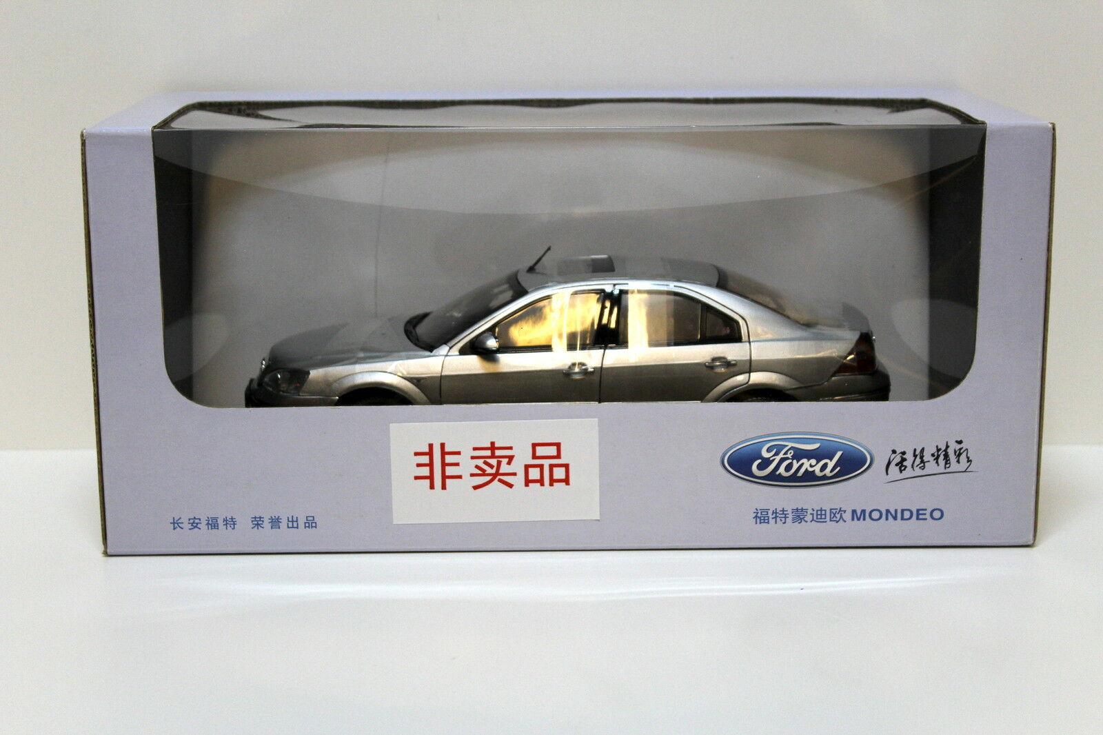 1:18 CHANGAN Ford Mondeo Sedan 2004 silver DEALER VERSION