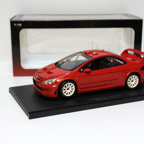 1:18 AutoArt Peugeot 307 WRC Rallye Plain Body red