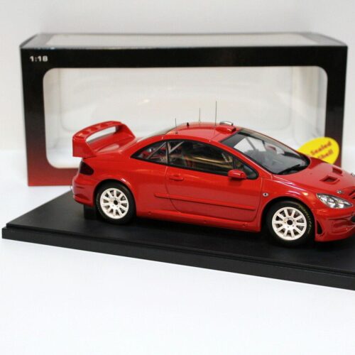 1:18 AutoArt Peugeot 307 WRC Rallye Plain Body red