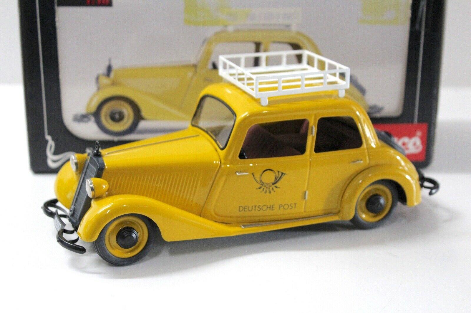 1:18 Schuco Mercedes 170V Limousine Deutsche Post