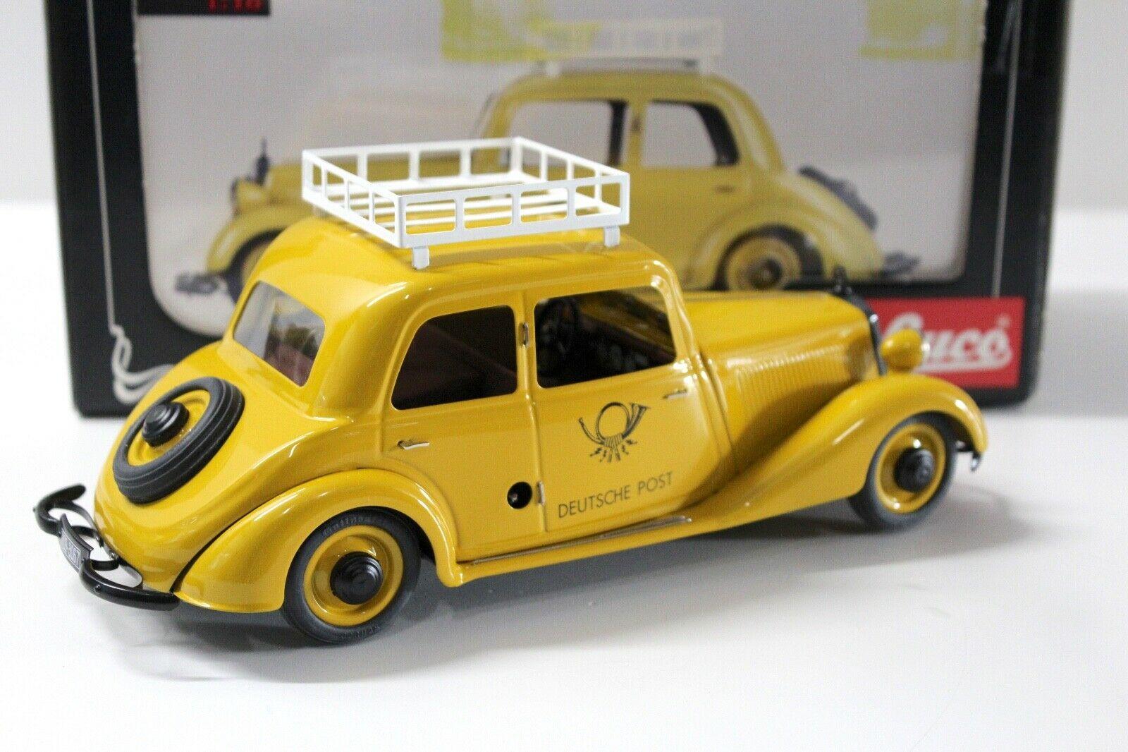 1:18 Schuco Mercedes 170V Limousine Deutsche Post