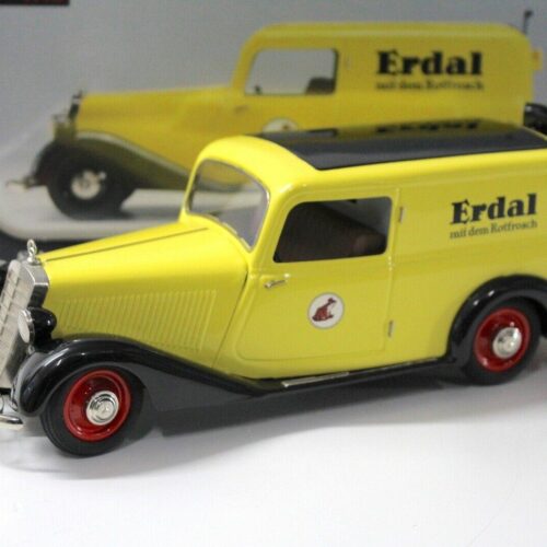 1:18 Schuco Mercedes 170V Kastenwagen ERDAL yellow