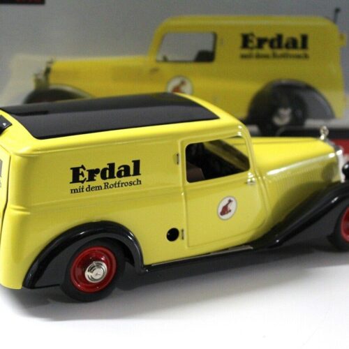 1:18 Schuco Mercedes 170V Kastenwagen ERDAL yellow